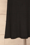 Sauville Black Party Dress | Robe Noire | La Petite Garçonne bottom close-up