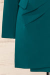Savila Green Asymmetrical Blazer Dress | La petit garçonne bottom