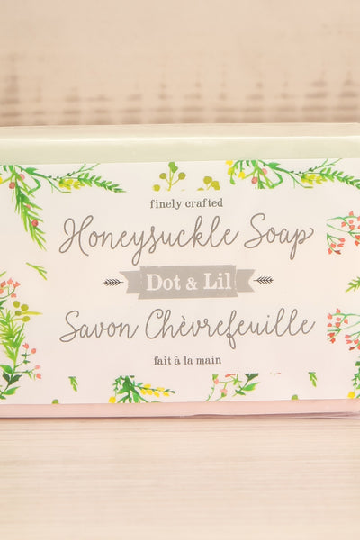 Savon Chevrefeuille Honeysuckle Soap | La petite garçonne logo close-up