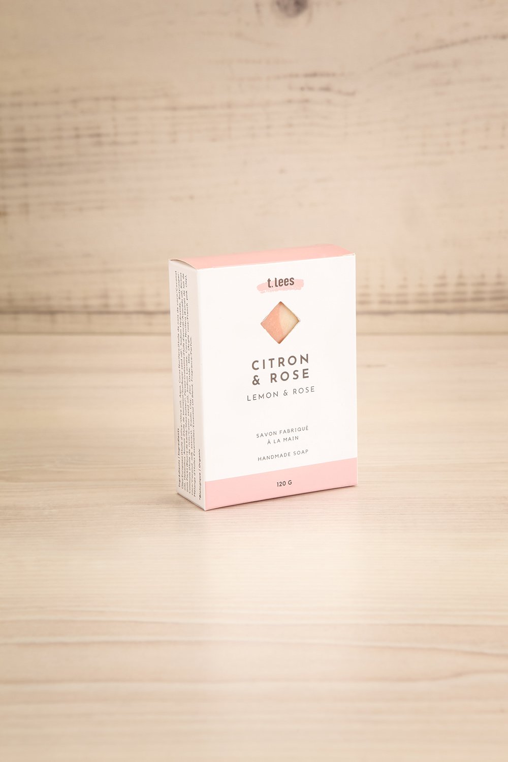 Savon Citron et Rose Perfumed Soap side | La Petite Garçonne Chpt. 2Savon Citron et Rose Perfumed Soap | La Petite Garçonne box