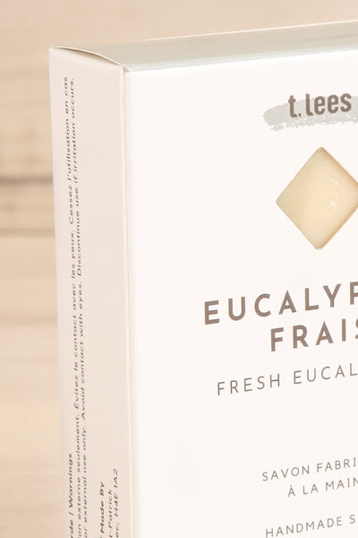 Savon Eucalyptus Frais Perfumed Soap side close up | La Petite Garçonne box close-up
