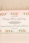 Savon Pivoine et Feuille d'Olivier Peony Olive Leaf Soap | La petite g… logo close-up