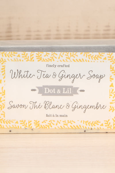 Savon The Blanc et Gingembre White Tea Ginger Soap | La petite garçonn… logo close-up