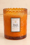 Scalloped Candle Baltic Amber | Voluspa | Boutique 1861 close-up