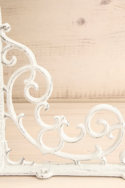 Sedillot White Wrought Iron Wall Decor close-up | La Petite Garçonne Chpt. 2