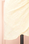 Seorie Strapless Corset Short Floral Dress | Boutique 1861 bottom