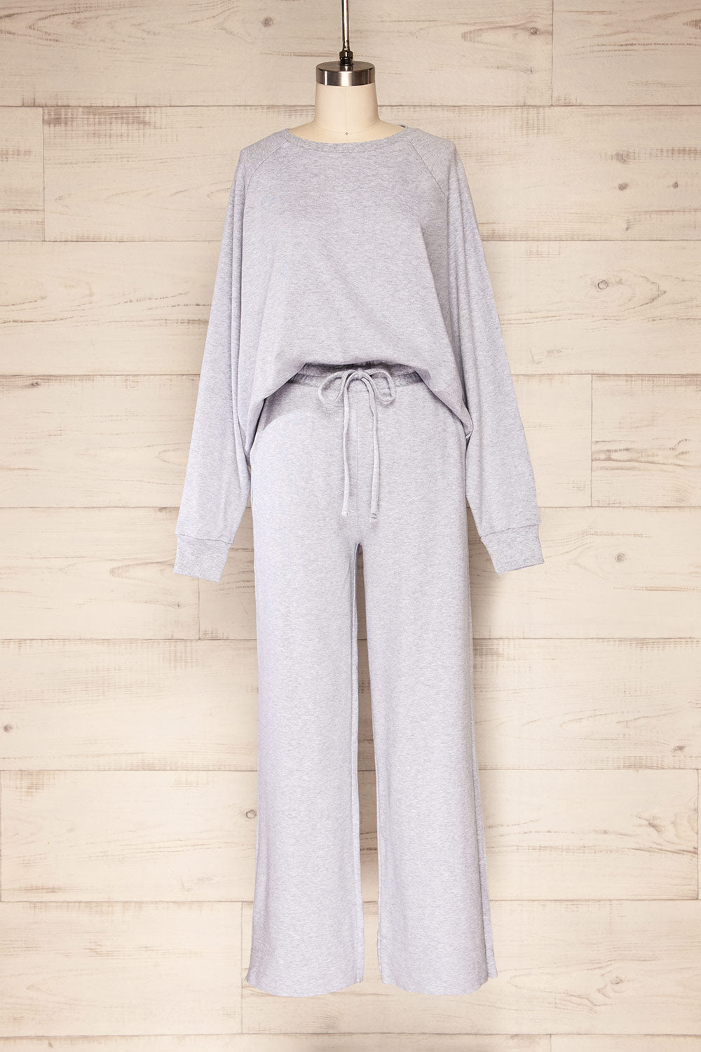Set Brie Grey Sweater and Lounge Pants