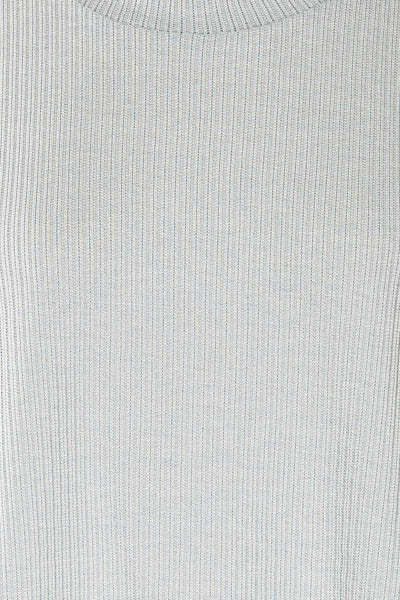 Set Dignes Blue Ribbed T-Shirt & Shorts | La petite garçonne  fabric