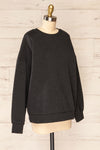 Set Laryk Dark Charcoal Sweater & Joggers | La Petite Garçonne top side view