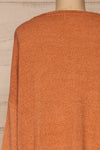Set Lubin Clay Knitted Top & Skirt Set | La petite garçonne back close-up