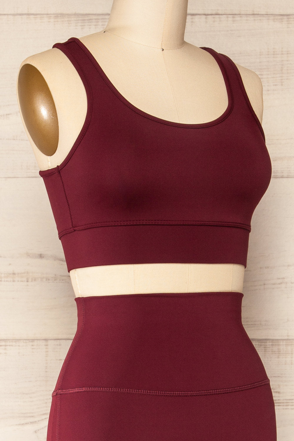 Burgundy sports bra (up to size 20) (matching leggings available) – Miss  Fit Fitness Apparel