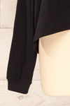 Set Rebec Black Cropped Sweater & Shorts | La petite garçonne  sleeve