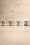 Set Tlava Mugs 4 Patterned Coffee Cups | La petite garçonne