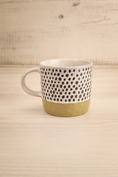 Set Tlava Mugs 4 Patterned Coffee Cups | La petite garçonne yellow