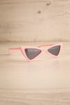 Sevunti Pink Cat-Eye Sunglasses | La petite garçonne side view