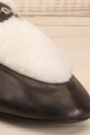 Shela Black & White Slip-On Loafers front close-up | La Petite Garçonne Chpt. 2 5