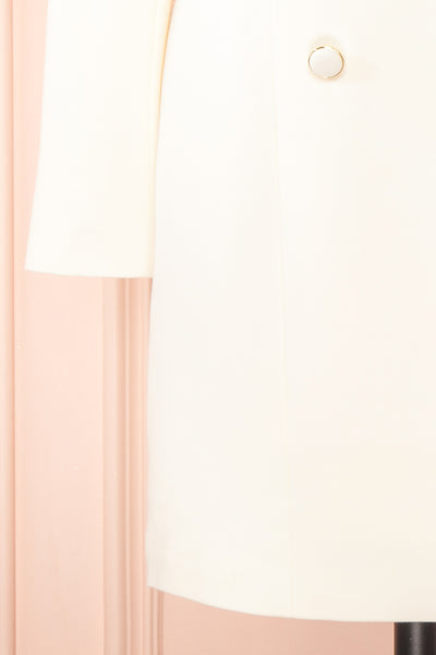 Shirley Ivory Short Blazer Dress | Boudoir 1861 bottom
