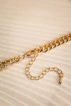 Sideractis Golden Pendant Necklace with Medallion | La Petite Garçonne 6