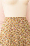 Silka Short Skirt w/ Ruffles | Boutique 1861 side close-up