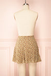 Silka Short Skirt w/ Ruffles | Boutique 1861 back view