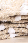 Sissone White & Beige Woven Cotton Carpet | La Petite Garçonne Chpt. 2 5
