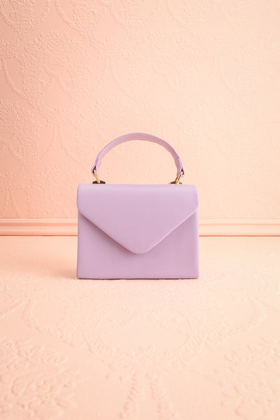 Slovia Lavender Small Handbag w/ Removable Chain Strap | Boutique 1861 front view