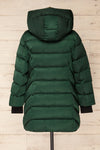 Sonny Forest Green Soia&Kyo Parka Coat with Hood | La Petite Garçonne plus size back