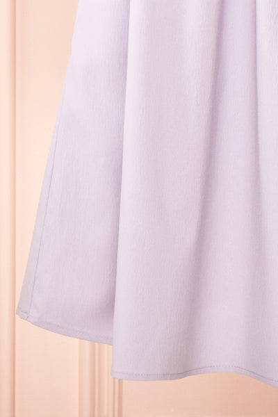 Sooyun Short Lilac Dress w/ Short Sleeves | Boutique 1861 bottom