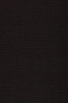 Sorinnes Black Sweater Dress | Robe Noire | La Petite Garçonne fabric detail