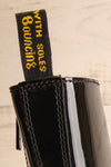 Southampton Black Dr. Martens Lace-Up Boots logo close-up | La Petite Garçonne
