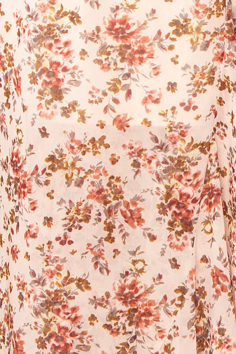 Soyoon Floral Wrap Maxi Dress | Boutique 1861 fabric 