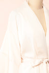 Soyul Satin Kimono | Boudoir 1861 side close-up