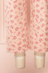 Sterope Pink Floral Denim Overalls | Boutique 1861 bottom