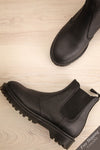 Stirling Black Dr. Martens Chelsea Boots flat lay | La Petite Garçonne