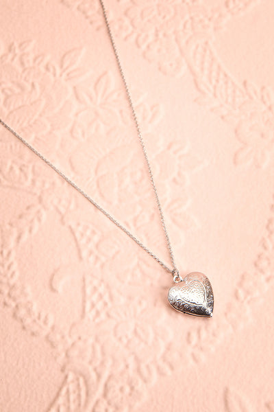Suffero Argenté Silver Heart Locket Pendant Necklace | Boutique 1861 1