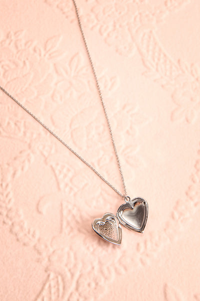 Suffero Argenté Silver Heart Locket Pendant Necklace | Boutique 1861 4