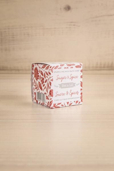 Sugar & Spice Sparkling Milk Bath Cube | Maison garçonne box