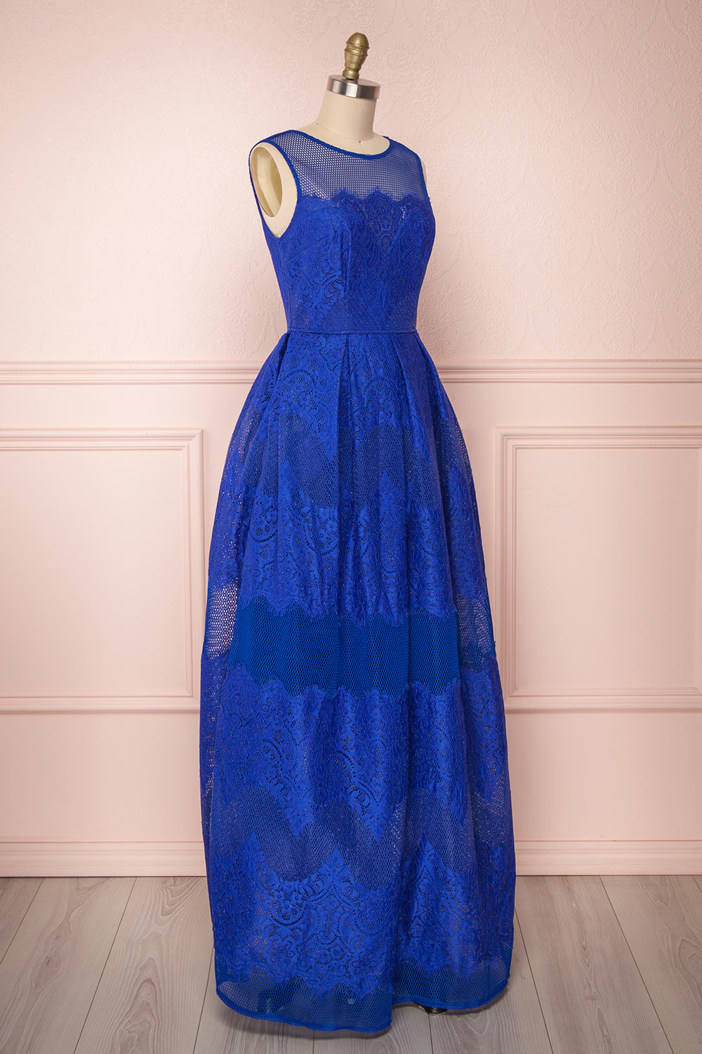 Sukagawa | Robe Maxi Bleu Royal 