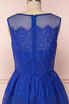 Sukagawa | Blue Lace and Mesh Gown