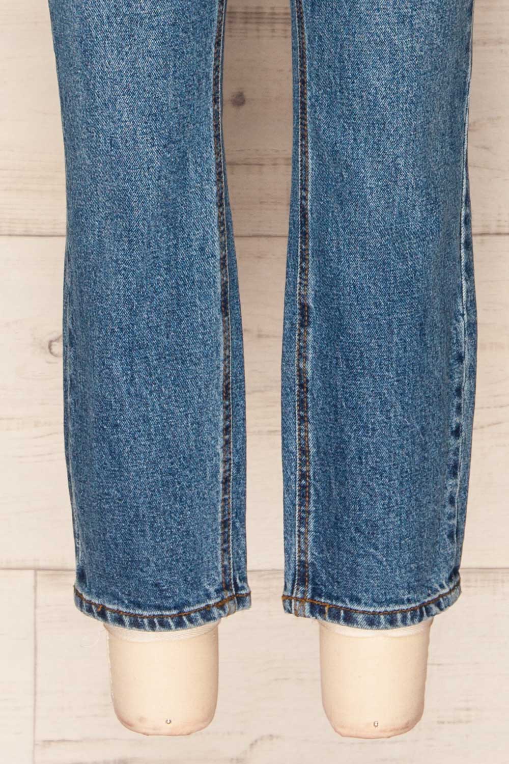 Supalayat High-Waisted Cropped Blue Jeans | La petite garçonne bottom 