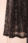 Sylvionne Low Back Sequin Babydoll Dress | Boutique 1861 bottom