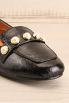 Tainate Black Patent Faux Leather Loafers | La Petite Garçonne 4