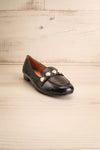 Tainate Black Patent Faux Leather Loafers | La Petite Garçonne 3