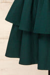 Tallemaja Green Short Tiered A-Line Dress | La Petite Garçonne  bottom