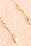 Tansiq Opal Pendant Earrings | Boutique 1861 close-up