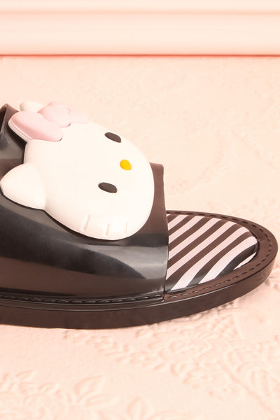 Tarnem Black Hello Kitty Slip-On Sandals | Boutique 1861 7