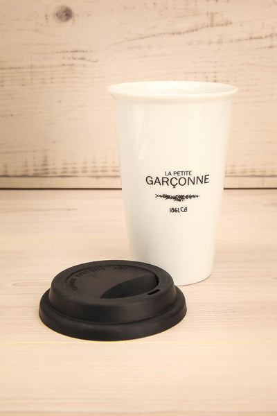 Tasse blanche LPG - White porcelain coffee mug 8