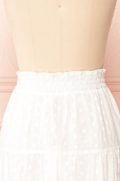 Teresinha Embroidered Midi Skirt | Boutique 1861 back view