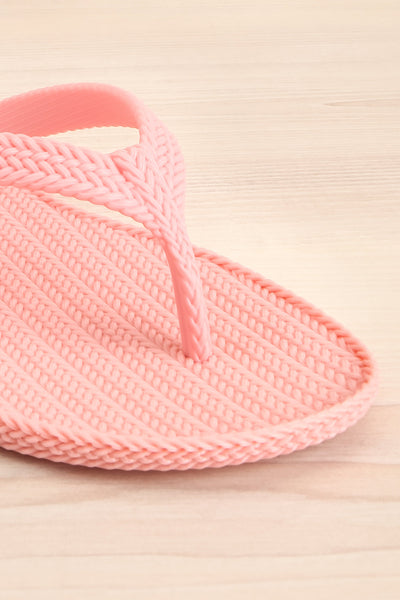 Texel Pink "Braided" Slip-On Sandals | La Petite Garçonne Chpt. 2 4