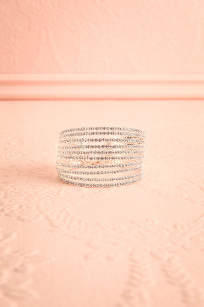 Tilleul Crystal Bangle Bracelet | Frange | Boutique 1861